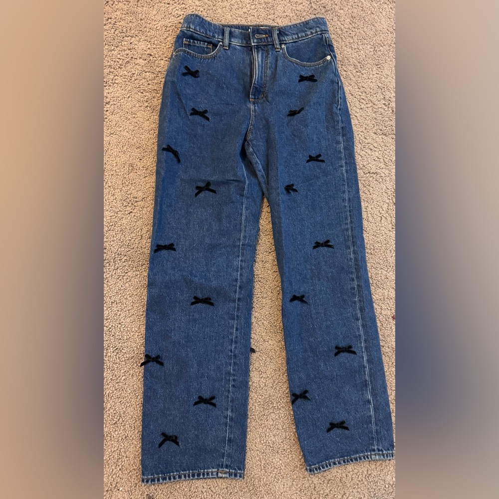 Loft Bow Jeans
